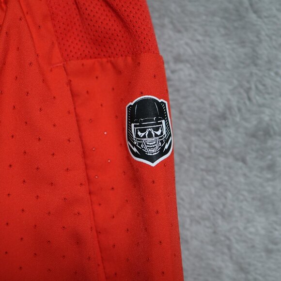 Nike Untoucnable Shorts Mens Medium Red Black Football Swoosh Dri-Fit 804339-671 - Picture 3 of 14